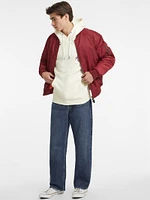 Nylon Bomber Jacket