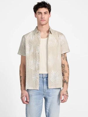 Slub-Woven Palm Shirt