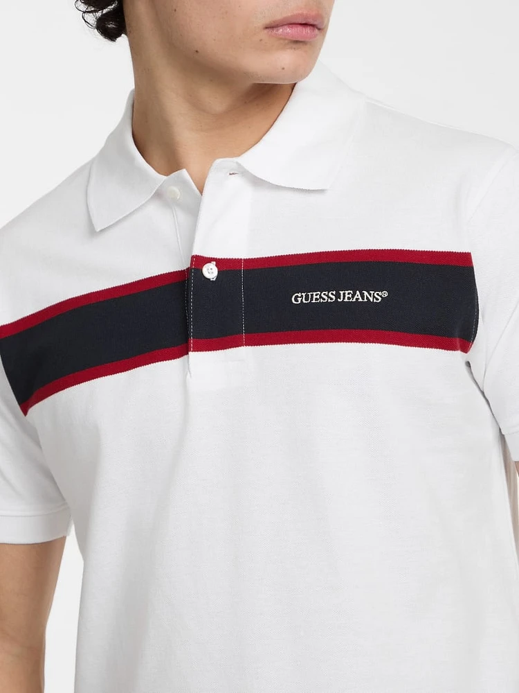 Piquet Striped Polo