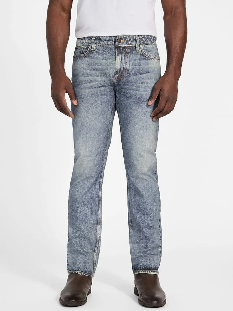 Angels Slim-Fit Straight Jeans