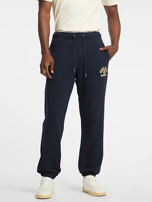 Eco Printed Logo Joggers