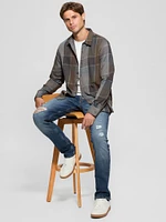 Noah Plaid Corduroy Shirt