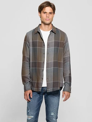 Noah Plaid Corduroy Shirt