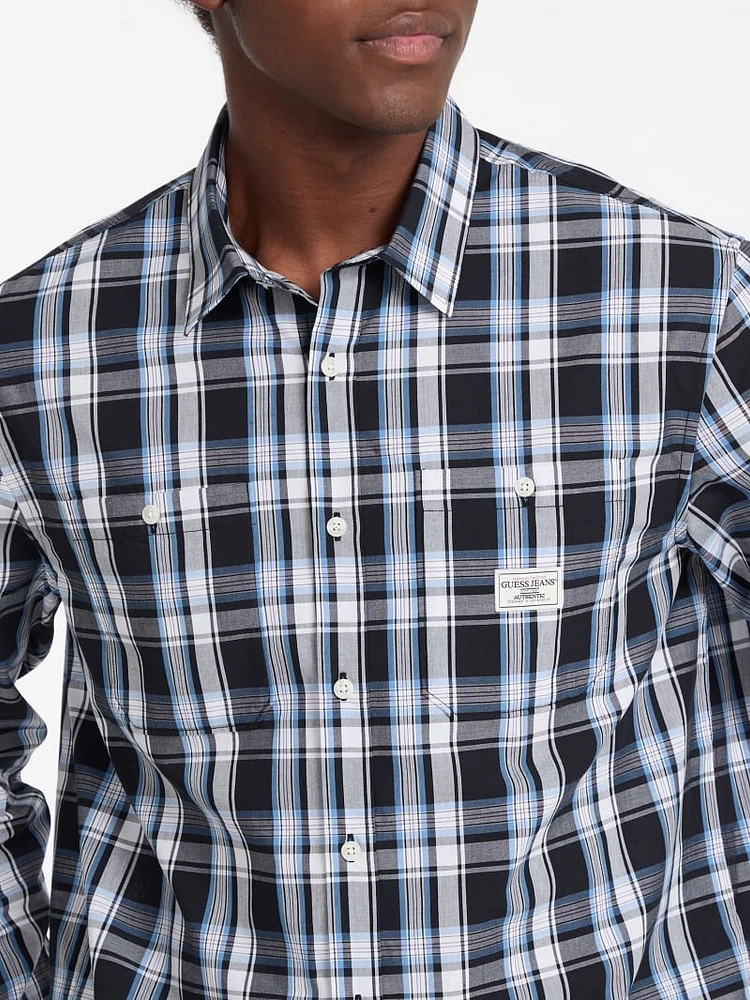 Plaid Pocket Shirt