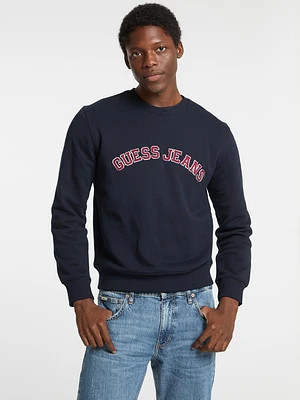 Eco Crewneck Slim Collegiate Sweater