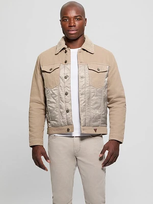 Dean Denim Sherpa Jacket