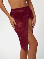 Rebecca Floral Lace Skirt