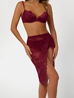Rebecca Floral Lace Skirt