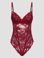 Rebecca Floral Lace Bodysuit