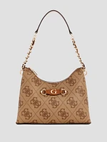 Izzy Top-Zip Shoulder Bag