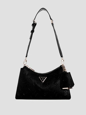 Cresidia Top-Zip Shoulder Bag
