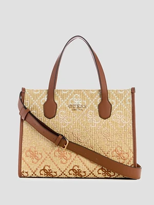 Silvana Raffia Tote