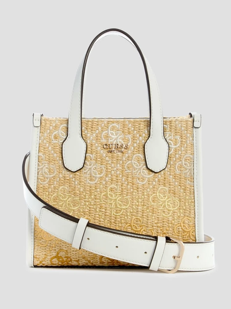 Silvana Raffia Mini Tote