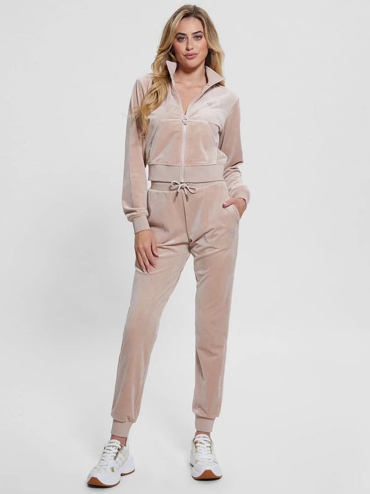 Eco Couture Velvet Joggers