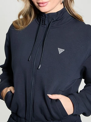 Eco Cecilia Scuba Zip-Up Sweatshirt
