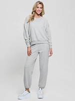 Rhinestone Logo Sweatshirt