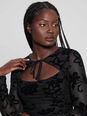 Larissa Tie-Front Top