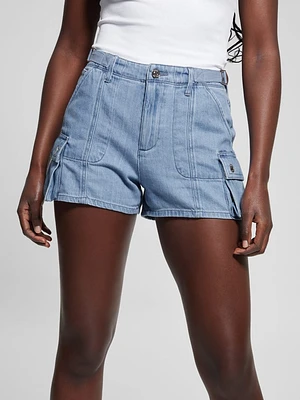 Amara Cargo Denim Shorts
