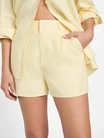 Eco Gen Tailored Linen Shorts