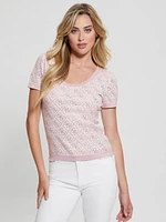 Paige Quattro Rhinestone Top