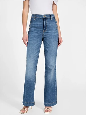 Eco Faye Sailor Flared Jeans