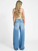 Eco Featherweight Bellflower Wide-Leg Jeans