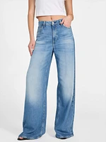 Eco Featherweight Bellflower Wide-Leg Jeans