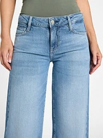 Sexy Denim Palazzo Jeans