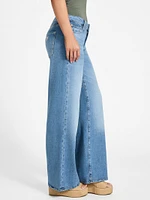 Sexy Denim Palazzo Jeans