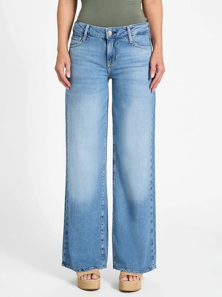 Sexy Denim Palazzo Jeans