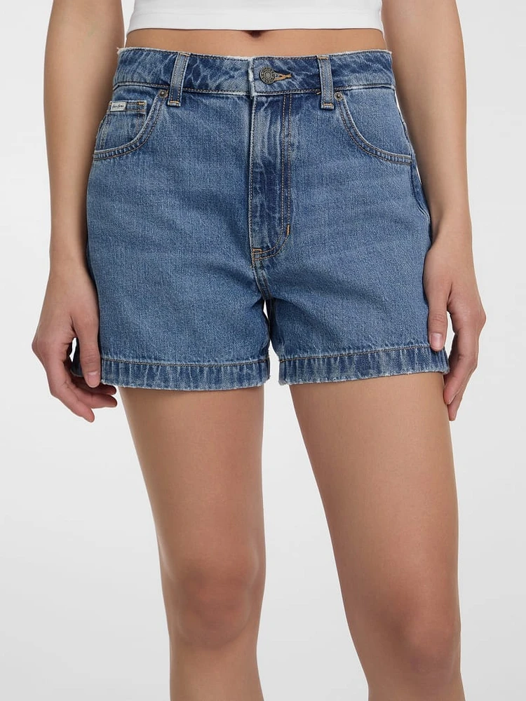Denim Mom Shorts