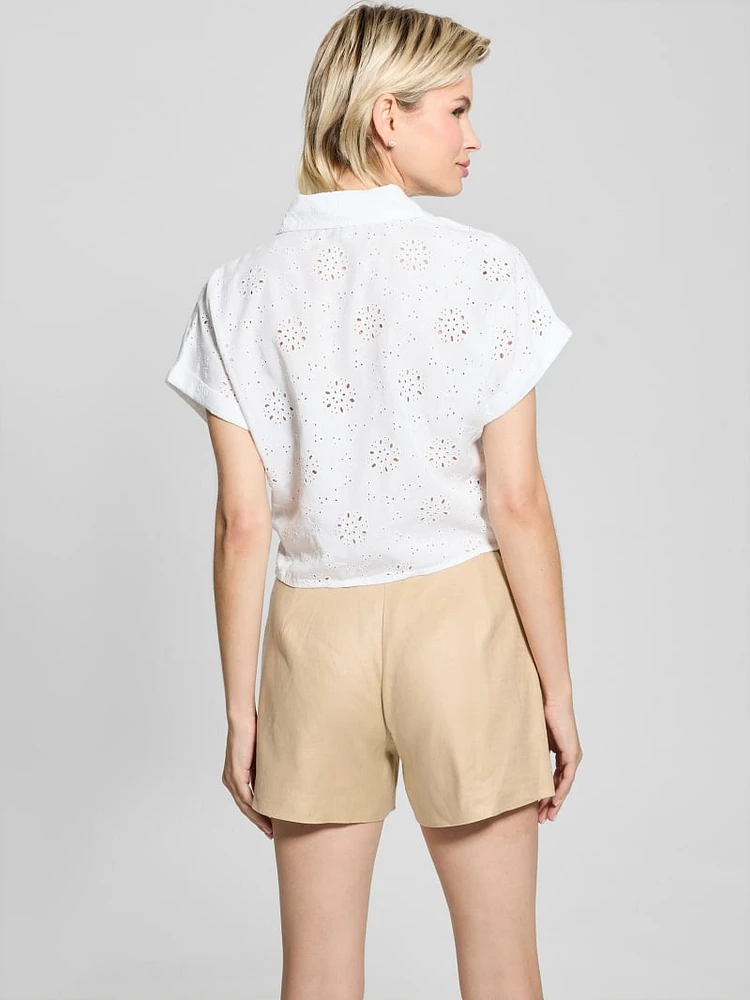 Eco Brigitte Eyelet Shirt