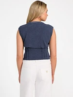 Eco Nautical or Nice Corset Tee