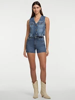 Eco Denim Vest