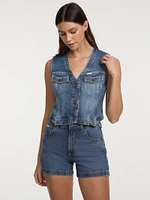Eco Denim Vest