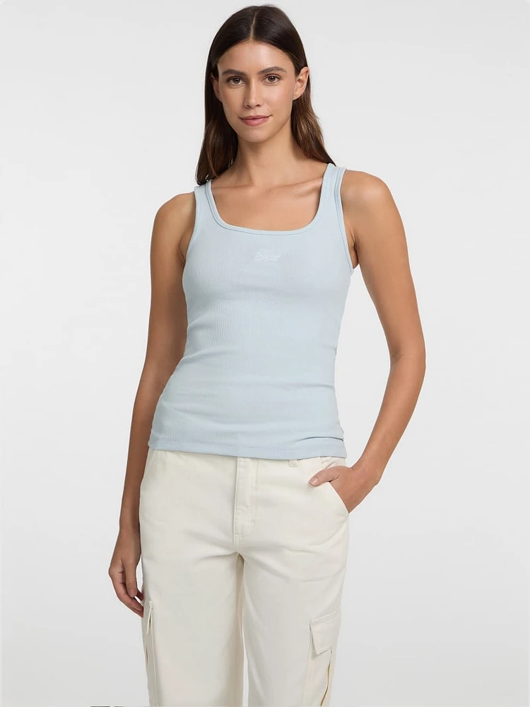 Slim Ribbed Tank Top