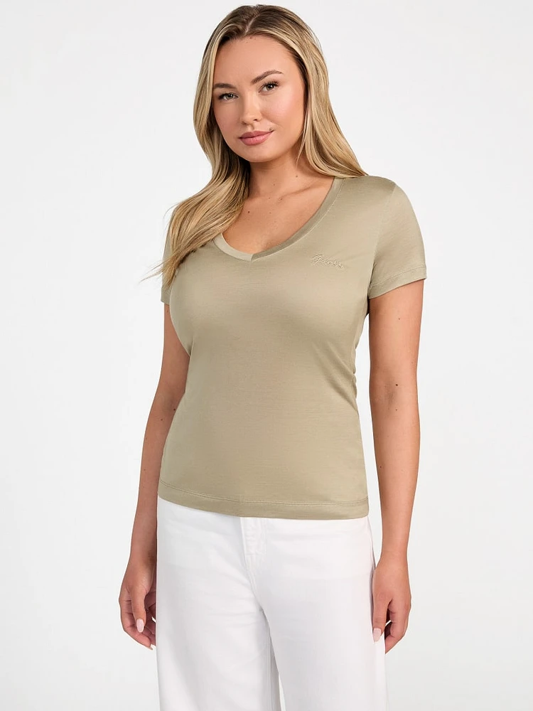 Eco Light Basic V-Neck Tee