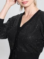 Khloe Rhinestone Cardigan