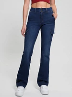 Eco Cargo Mini Bootcut Jeans