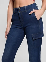 Eco Cargo Mini Bootcut Jeans