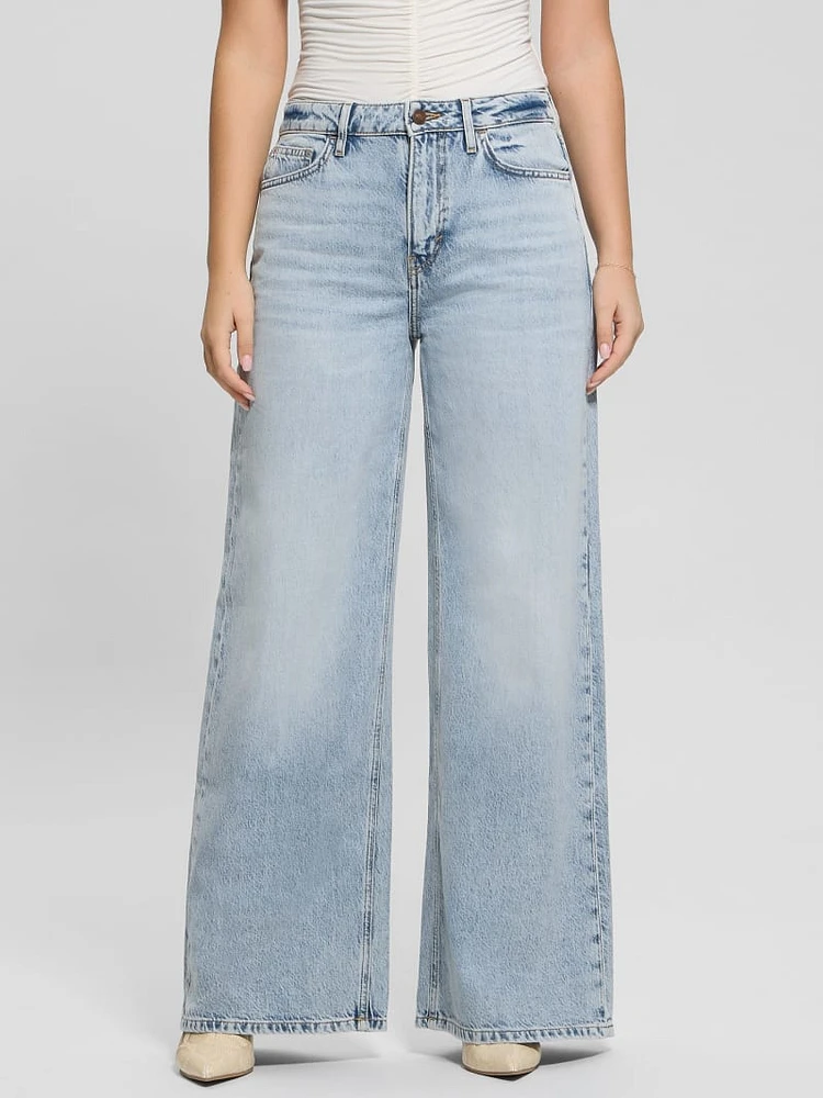 Eco Bellflower Wide-Leg Jeans