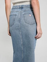 Eco Mila Midi Denim Skirt