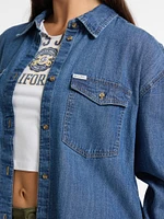 Eco Oversized Denim Shirt