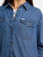 Eco Oversized Denim Shirt