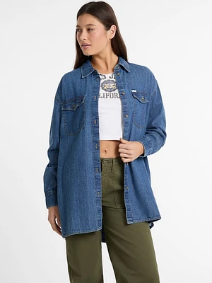 Eco Oversized Denim Shirt