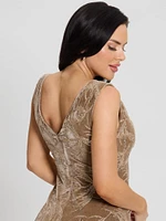 Alanna Velour Dress