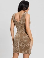 Alanna Velour Dress