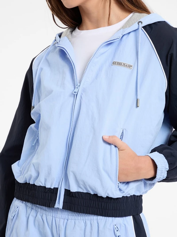 Hooded Windbreaker Jacket