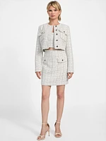 Eco Annamaria Mini Tweed Skirt