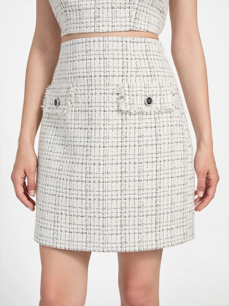 Eco Annamaria Mini Tweed Skirt